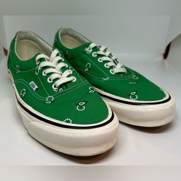 Vans OG Era LX, Paisley Green Sneakers, California, Size 11  #RARE StockX - Picture 2 of 12
